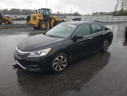 Salvage cars for sale at Dunn, NC auction: 2017 Honda Accord EX