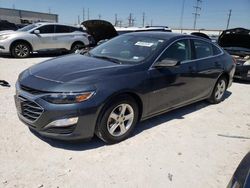 Salvage cars for sale from Copart Haslet, TX: 2021 Chevrolet Malibu LS