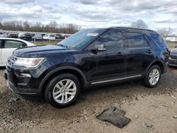Salvage cars for sale from Copart Hillsborough, NJ: 2018 Ford Explorer XLT