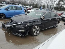 Salvage cars for sale at North Billerica, MA auction: 2018 Honda Accord Touring