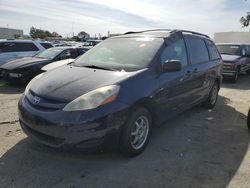 Salvage cars for sale from Copart Martinez, CA: 2007 Toyota Sienna CE