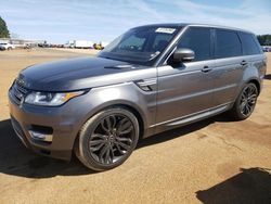 Land Rover Range Rover salvage cars for sale: 2016 Land Rover Range Rover Sport HSE