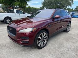 Vehiculos salvage en venta de Copart Miami, FL: 2017 Jaguar F-PACE Prestige