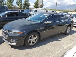 Chevrolet salvage cars for sale: 2017 Chevrolet Malibu LS