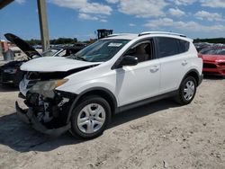 Salvage cars for sale at West Palm Beach, FL auction: 2013 Toyota Rav4 LE