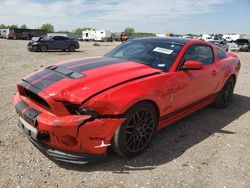 Salvage cars for sale at Houston, TX auction: 2014 Ford Mustang Shelby GT500