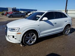 Salvage cars for sale at Woodhaven, MI auction: 2016 Audi Q3 Prestige