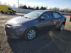 Salvage cars for sale from Copart Windsor, NJ: 2016 Toyota Corolla L