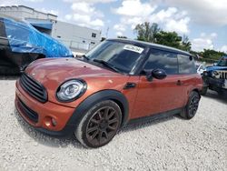 Mini Cooper salvage cars for sale: 2011 Mini Cooper