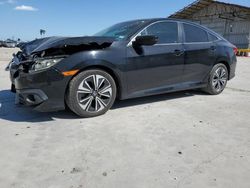 Honda salvage cars for sale: 2016 Honda Civic EX