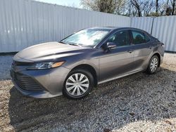 Toyota Camry le salvage cars for sale: 2018 Toyota Camry LE