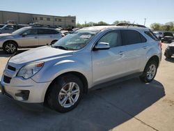 Salvage cars for sale from Copart Wilmer, TX: 2015 Chevrolet Equinox LT