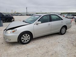 Salvage cars for sale from Copart New Braunfels, TX: 2004 Toyota Camry LE