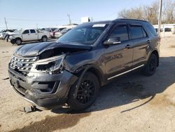 Salvage cars for sale at Oklahoma City, OK auction: 2016 Ford Explorer XLT