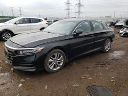Salvage cars for sale from Copart Elgin, IL: 2019 Honda Accord LX