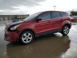 Salvage cars for sale from Copart Wilmer, TX: 2016 Ford Escape SE