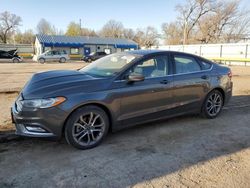 Salvage cars for sale from Copart Wichita, KS: 2017 Ford Fusion SE