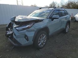 Salvage cars for sale from Copart Windsor, NJ: 2022 Toyota Rav4 XLE Premium