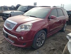 GMC salvage cars for sale: 2011 GMC Acadia Denali