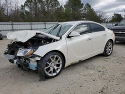 Buick Regal GS salvage cars for sale: 2012 Buick Regal GS