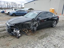 Salvage cars for sale at Spartanburg, SC auction: 2015 Infiniti Q50 Base