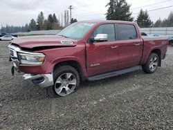 Salvage cars for sale from Copart Graham, WA: 2020 Dodge 1500 Laramie