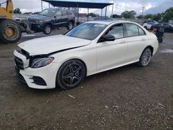 Salvage cars for sale at San Diego, CA auction: 2018 Mercedes-Benz E 300