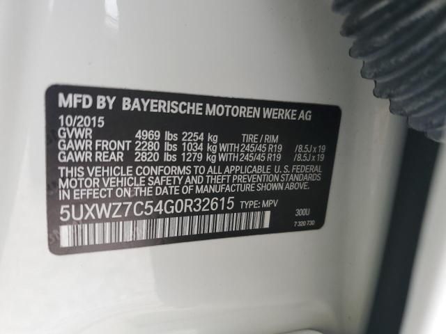 2016 BMW X3 SDRIVE28I