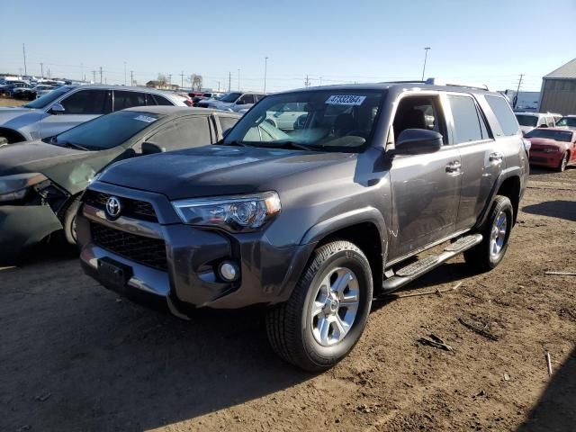 2018 Toyota 4runner SR5/SR5 Premium