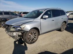 Salvage cars for sale at Antelope, CA auction: 2015 Nissan Pathfinder S
