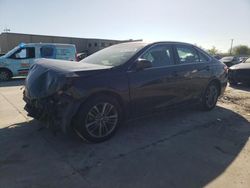 Salvage cars for sale from Copart Wilmer, TX: 2017 Toyota Camry LE