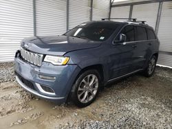 Salvage cars for sale at Ellenwood, GA auction: 2019 Jeep Grand Cherokee Summit