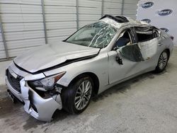 Infiniti Q50 Luxe salvage cars for sale: 2019 Infiniti Q50 Luxe