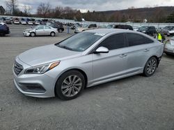Salvage cars for sale from Copart Grantville, PA: 2015 Hyundai Sonata Sport