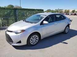 Vehiculos salvage en venta de Copart Orlando, FL: 2019 Toyota Corolla L
