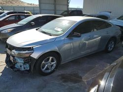 Chevrolet Malibu salvage cars for sale: 2017 Chevrolet Malibu LS