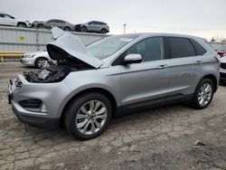 Salvage cars for sale at Dyer, IN auction: 2020 Ford Edge Titanium