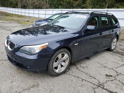 Salvage cars for sale at Arlington, WA auction: 2007 BMW 530 XIT