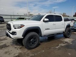 Salvage cars for sale from Copart Littleton, CO: 2017 Toyota Tacoma Double Cab