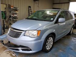 Salvage cars for sale at New Orleans, LA auction: 2016 Chrysler Town & Country Touring
