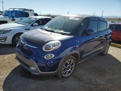 Salvage cars for sale at Tucson, AZ auction: 2015 Fiat 500L Trekking