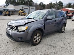 Salvage cars for sale from Copart Mendon, MA: 2007 Mitsubishi Outlander LS