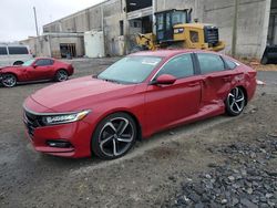Salvage cars for sale at Fredericksburg, VA auction: 2018 Honda Accord Sport