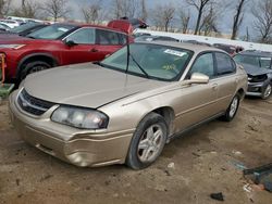 Salvage cars for sale at Bridgeton, MO auction: 2005 Chevrolet Impala