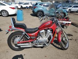 Salvage motorcycles for sale at Pennsburg, PA auction: 1997 Suzuki VS800 GLP