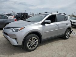 Salvage cars for sale at Indianapolis, IN auction: 2018 Toyota Rav4 Limited