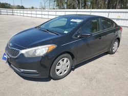 Salvage cars for sale at Dunn, NC auction: 2015 KIA Forte LX