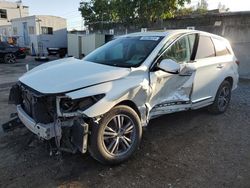 Salvage cars for sale from Copart Opa Locka, FL: 2016 Infiniti QX60