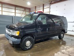 Ford salvage cars for sale: 1998 Ford Econoline E150 Van