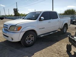 Toyota salvage cars for sale: 2006 Toyota Tundra Double Cab SR5